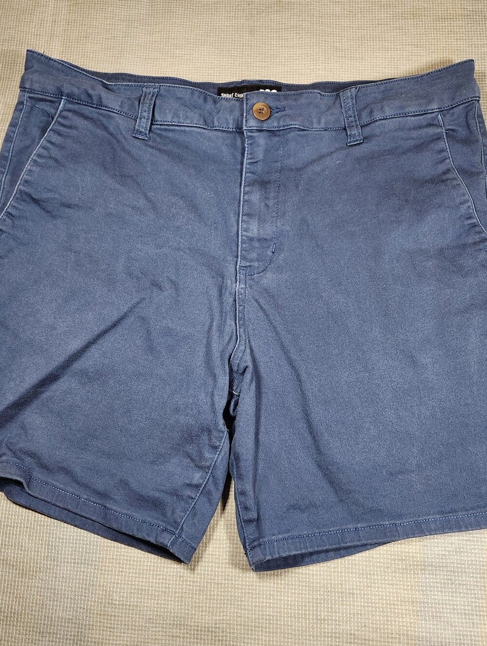RSQ Men's Navy Short Chino Casual Shorts Size 34